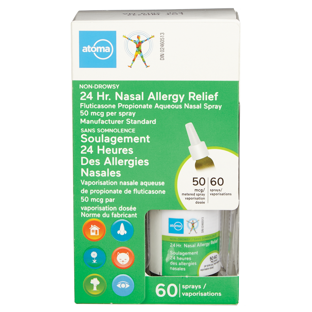 atoma 24hr. nasal allergy relief spray